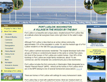 Tablet Screenshot of port-ludlow.info